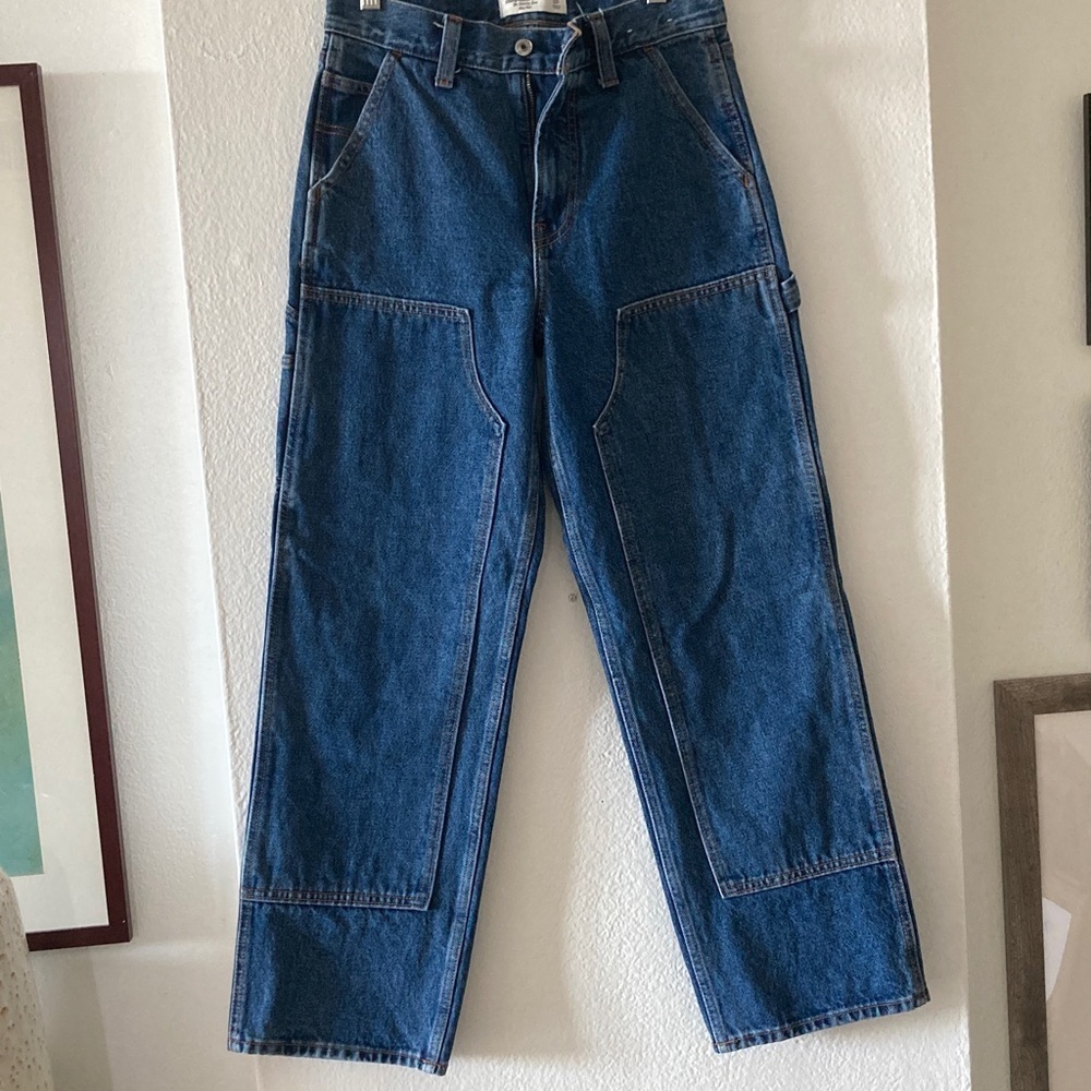 Abercrombie & Fitch Relaxed Fit Blue Jeans